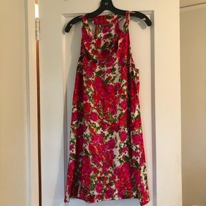 Floral Silk Dress by Velvet
